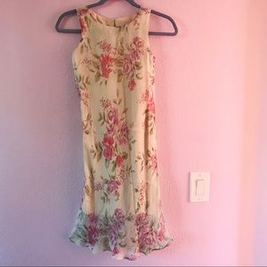 New vintage mint Cute Chic Couture silk dress